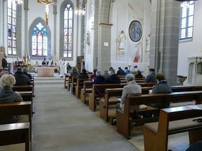 Ökumenischer Gottesdienst in St. Crescentius anlässlich des 3. Ökumenischen Kirchentags (Forto: Karl-Franz Thiede)